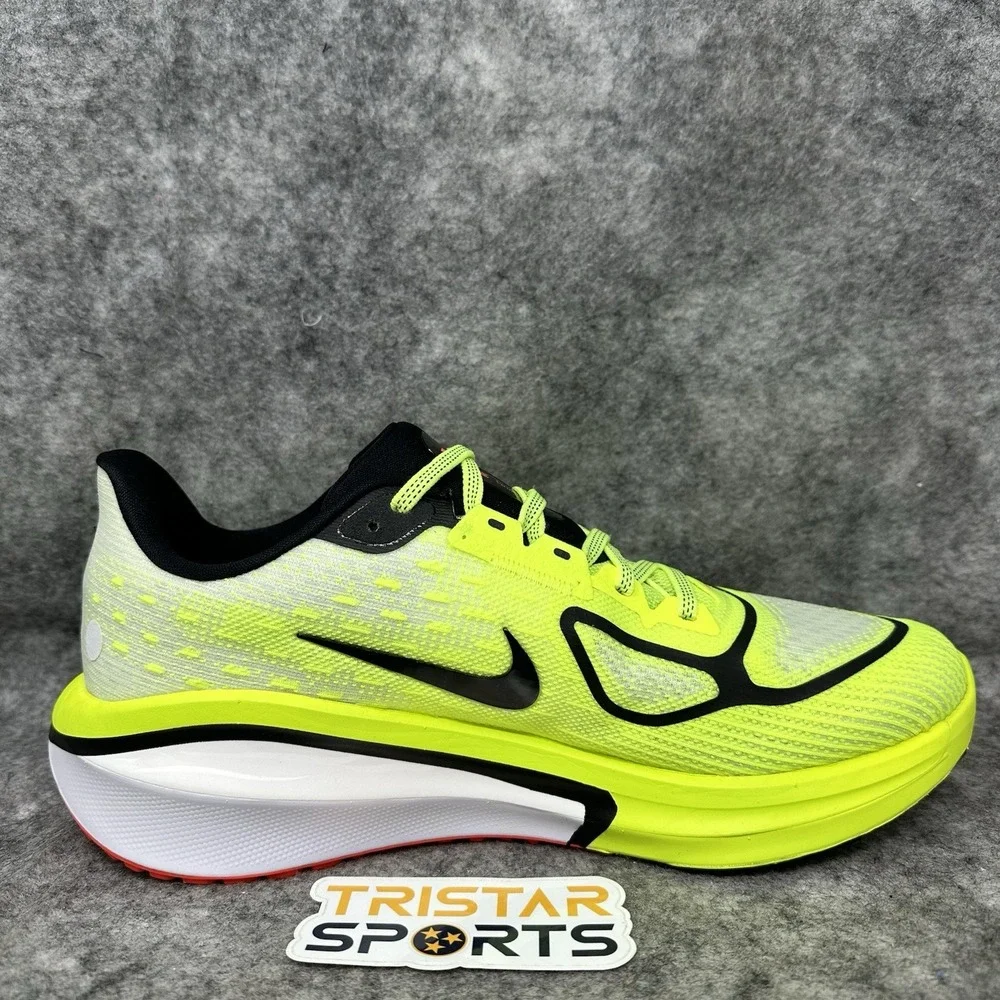 Nike Air ZoomX Vomero 17 Running Shoes Mens Size 8 Volt White Black FZ8587-700